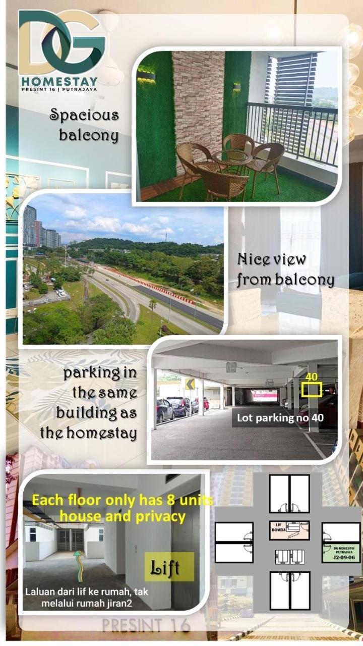 Dg Homestaymuslim Putrajaya - Near Alamanda 외부 사진